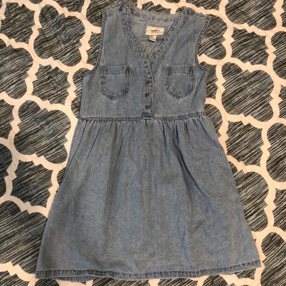 F21 Denim Dress
